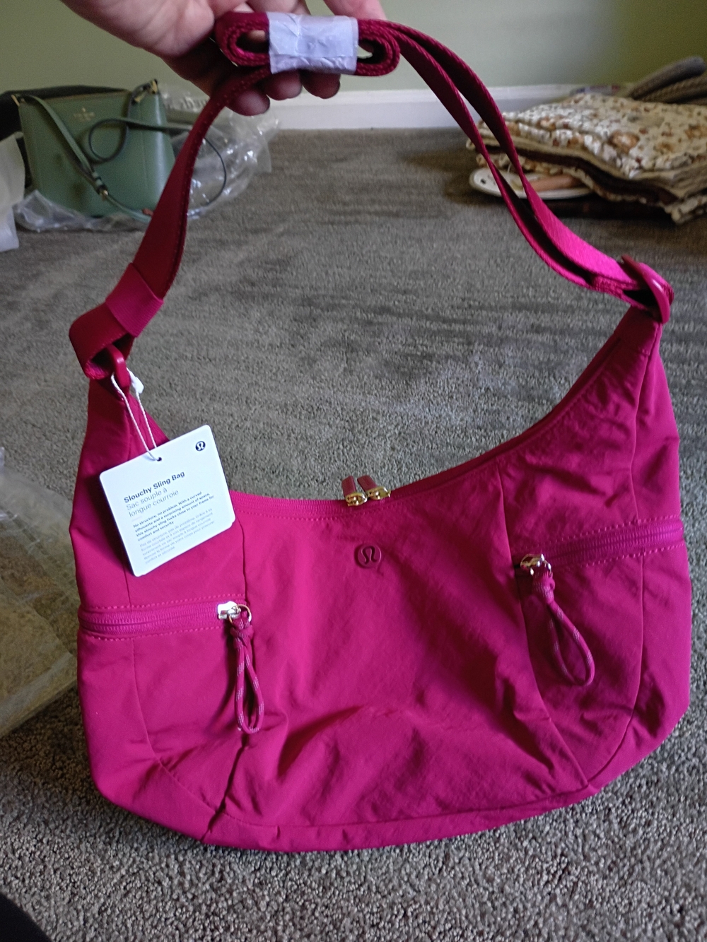 lululemon athletica Pink Shoulder Bag – Everyday Sling